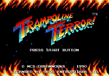 Trampoline Terror! (USA) screen shot title